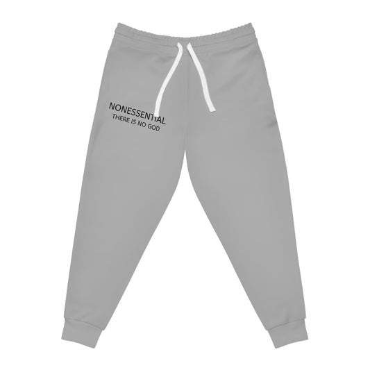 NONESSENTIAL THERE IS NO GOD -  Unisex Athletic Joggers – Stylish & Comfortable for Everyday Wear